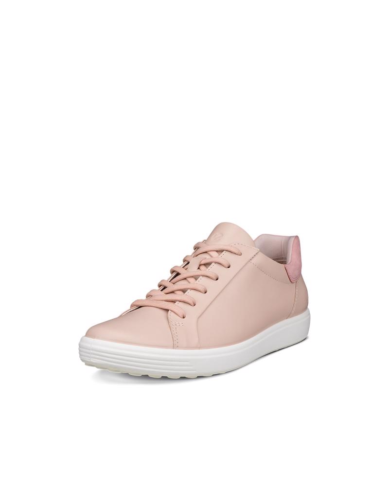 Pink ECCO SOFT 7 W EASY SLIP LACE