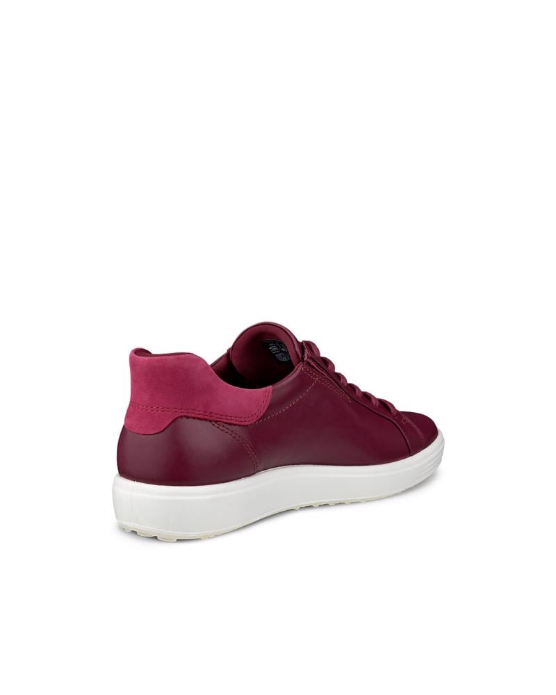 Red ECCO SOFT 7 W EASY SLIP LACE