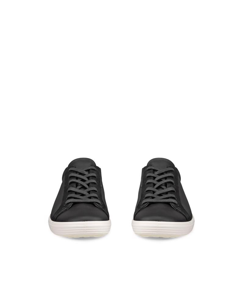 BLACK ECCO SOFT 7 W EASY SLIP LACE