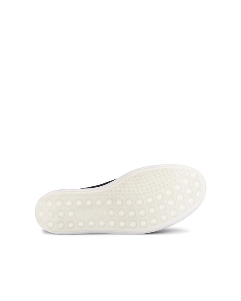 BLACK ECCO SOFT 7 W EASY SLIP LACE