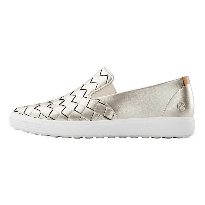 Metallics ECCO SOFT 7 W SLIP ON WOVEN