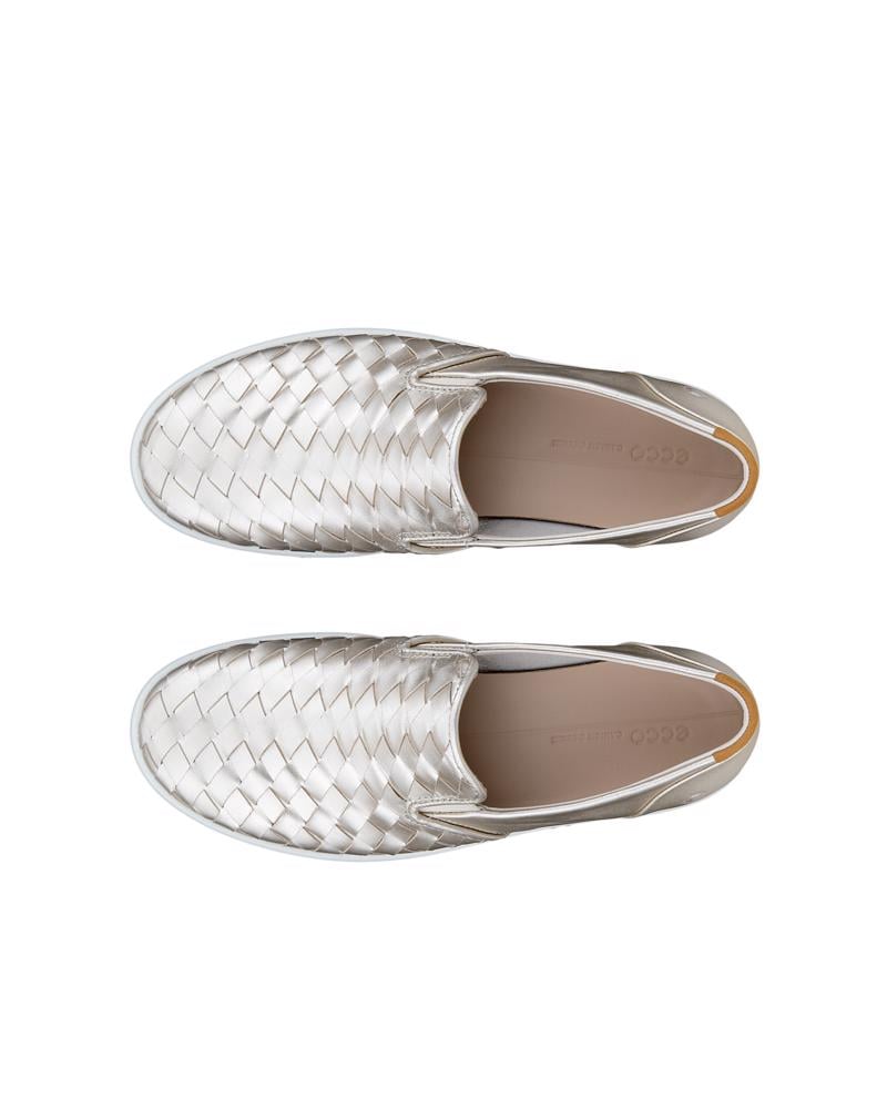 Metallics ECCO SOFT 7 W SLIP ON WOVEN