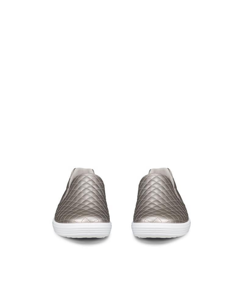 Beige ECCO SOFT 7 W EASY SLIP ON