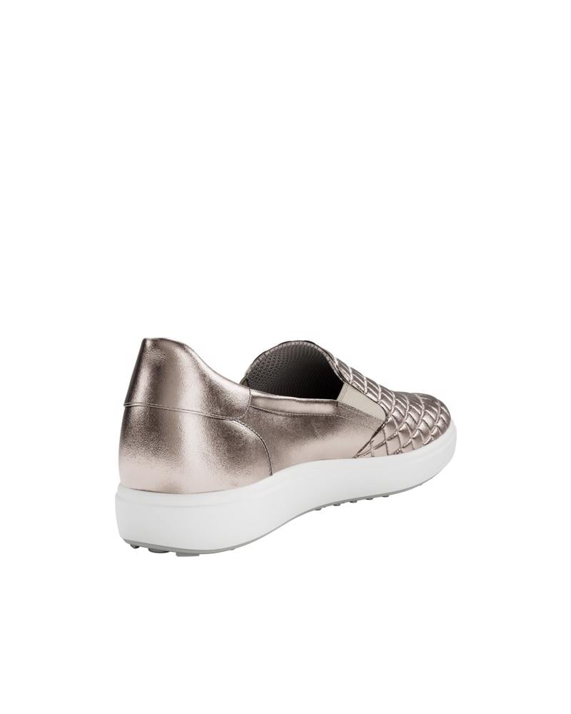 Beige ECCO SOFT 7 W EASY SLIP ON