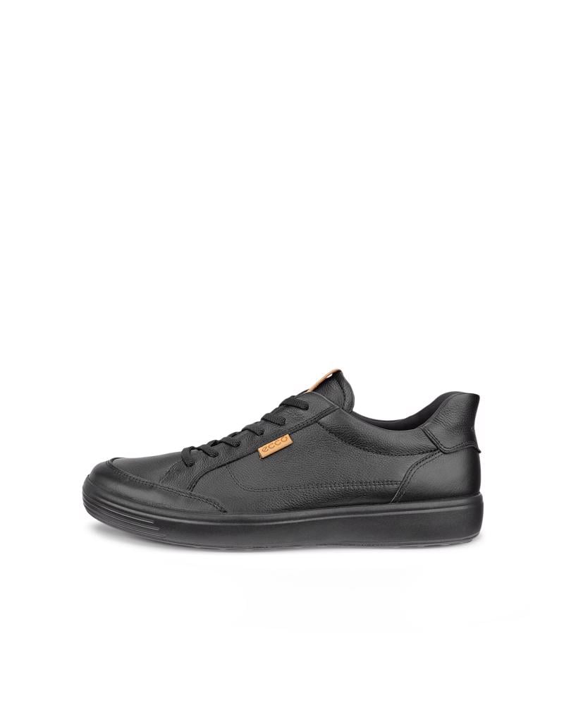 BLACK ECCO SOFT 7 M EASY ENTRY LACE