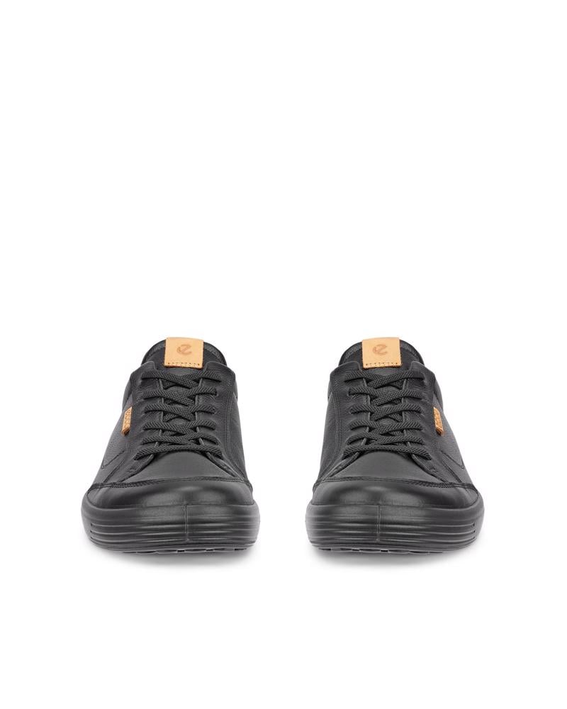 BLACK ECCO SOFT 7 M EASY ENTRY LACE