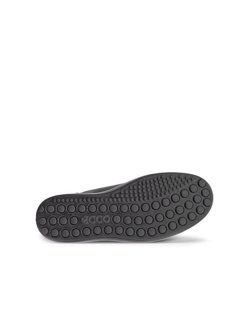 BLACK ECCO SOFT 7 M EASY ENTRY LACE