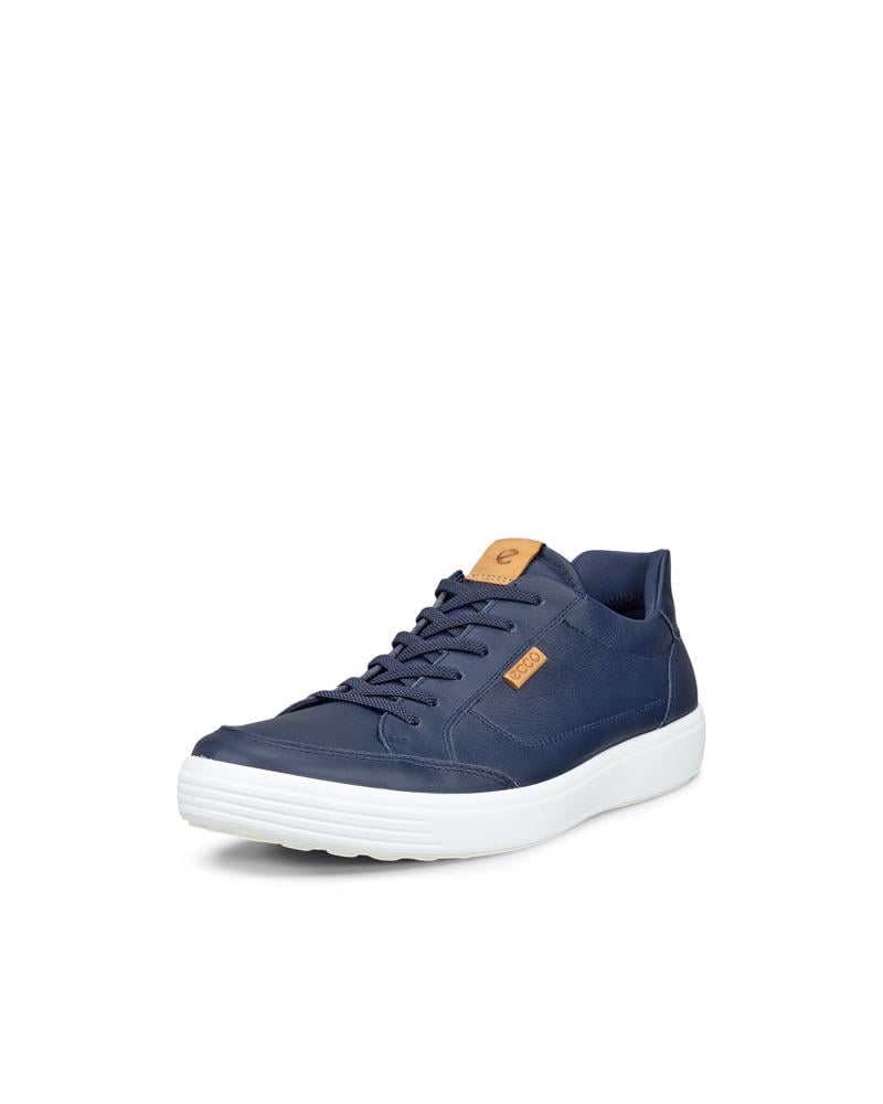 BLUE ECCO SOFT 7 M EASY ENTRY LACE