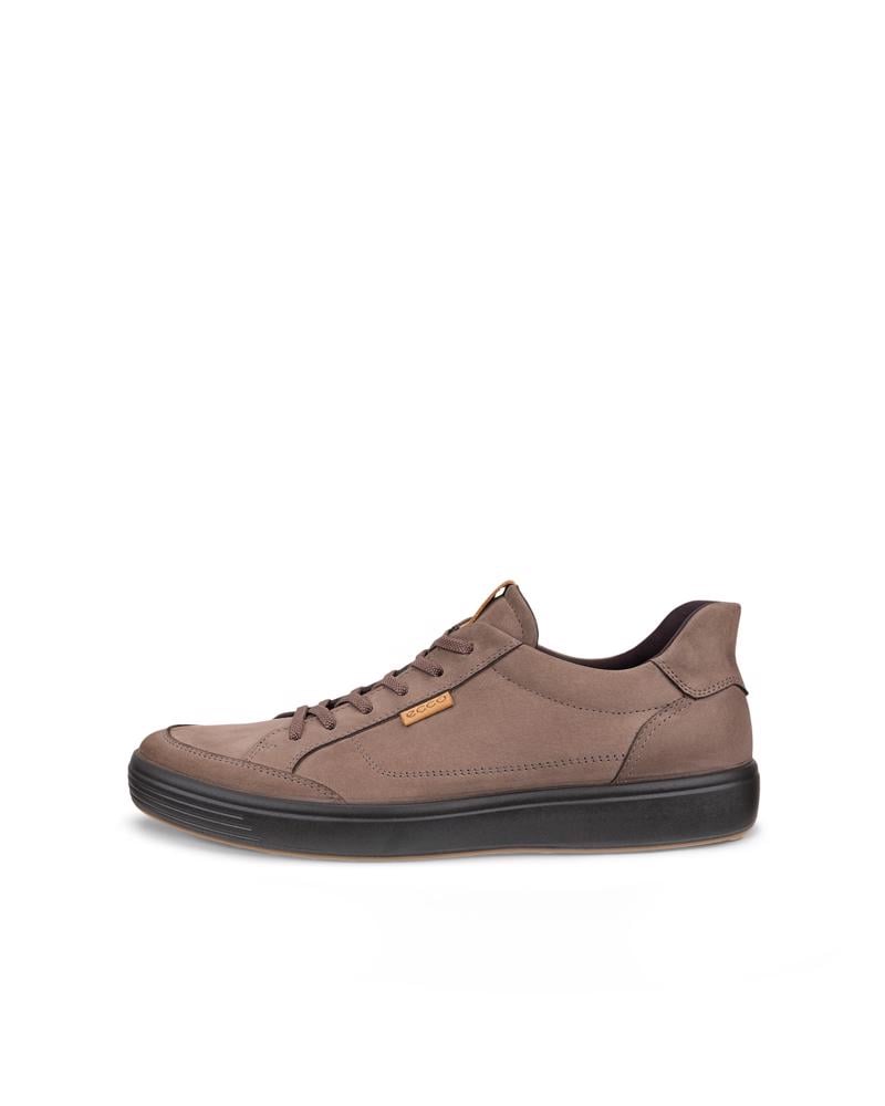 Brown ECCO SOFT 7 M EASY ENTRY LACE