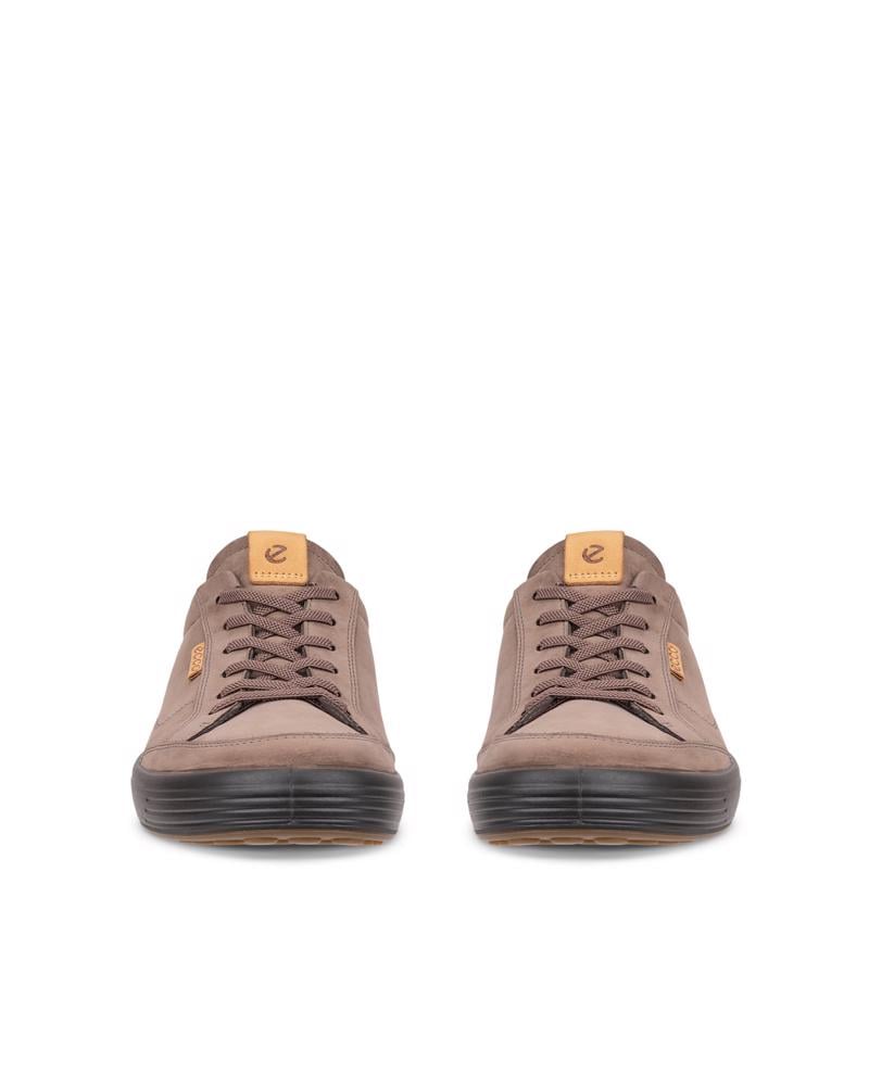Brown ECCO SOFT 7 M EASY ENTRY LACE