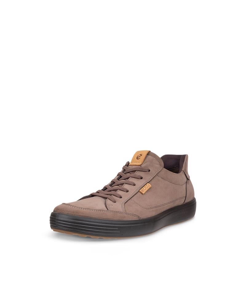 Brown ECCO SOFT 7 M EASY ENTRY LACE