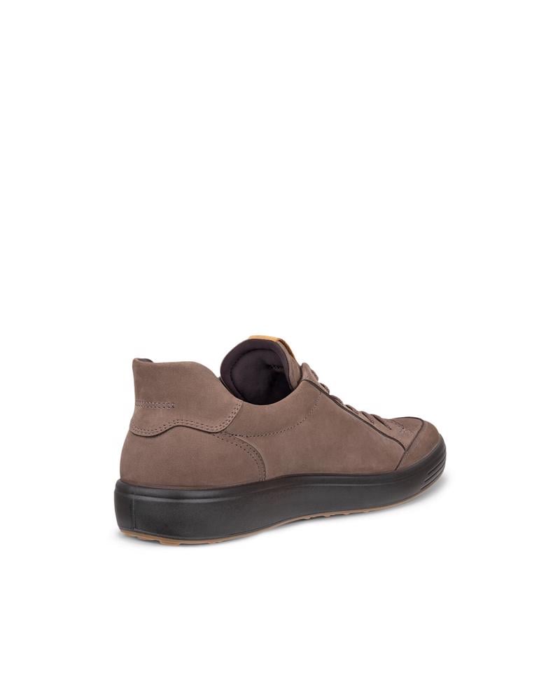 Brown ECCO SOFT 7 M EASY ENTRY LACE