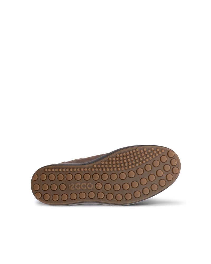 Brown ECCO SOFT 7 M EASY ENTRY LACE