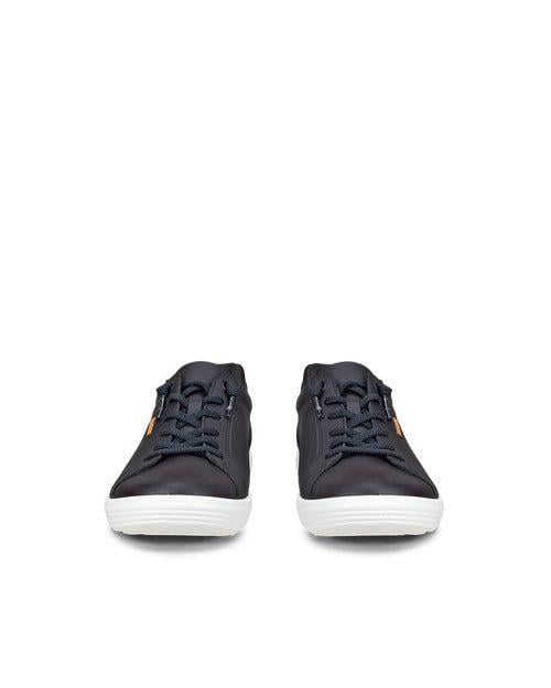 BLACK ECCO SOFT 7 W LOW EASY SLIP