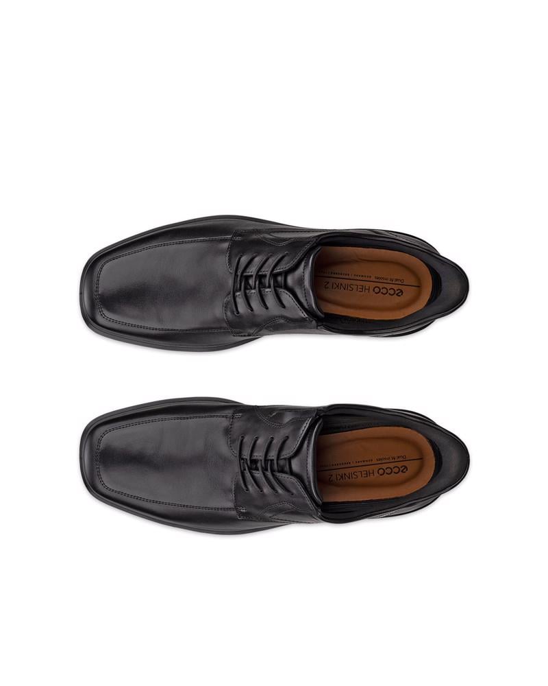 BLACK ECCO HELSINKI 2 M DERBY EASY