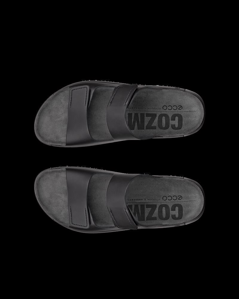 BLACK ECCO COZMO M 2-STRAP