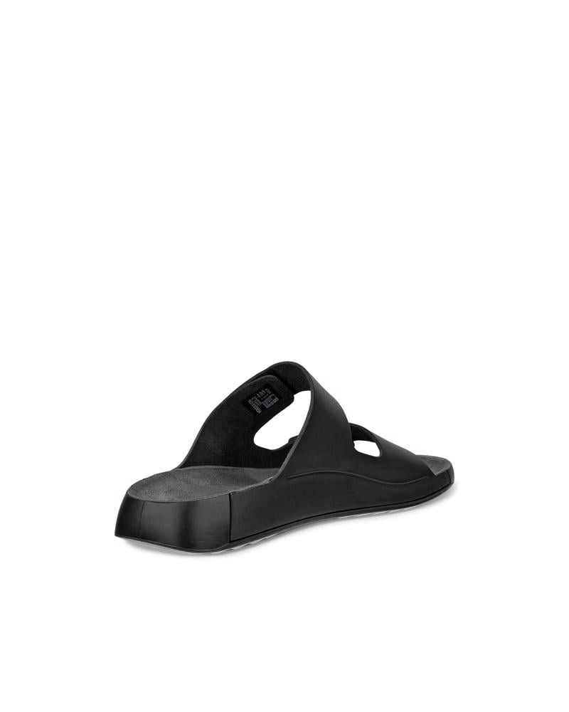 BLACK ECCO COZMO M 2-STRAP
