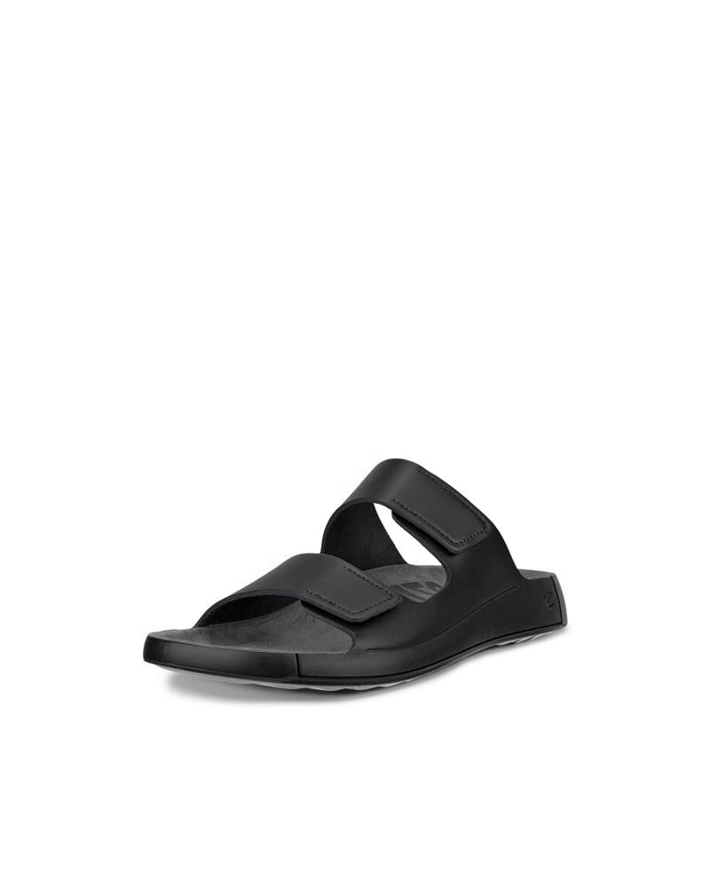 BLACK ECCO COZMO M 2-STRAP