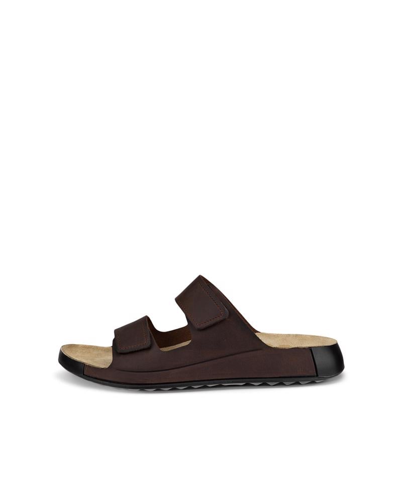 Brown ECCO COZMO M 2-STRAP