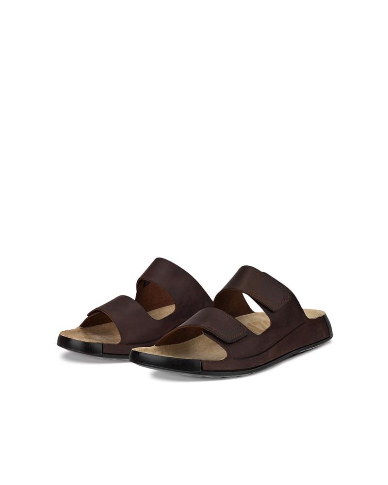 Brown ECCO COZMO M 2-STRAP