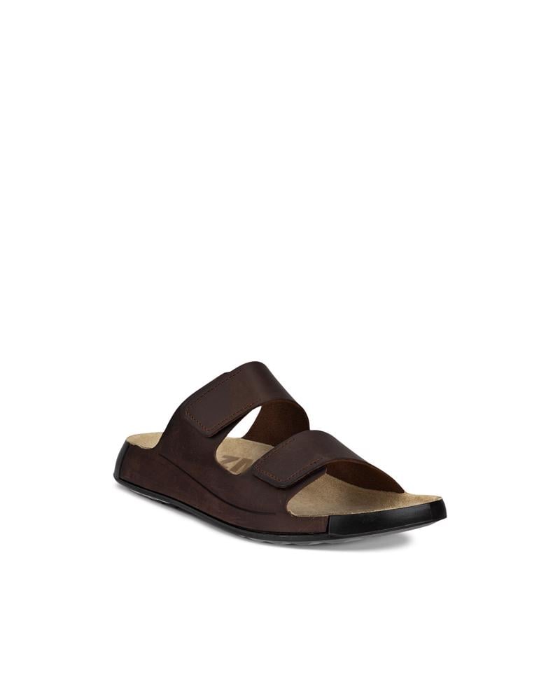 Brown ECCO COZMO M 2-STRAP