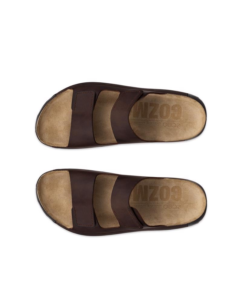 Brown ECCO COZMO M 2-STRAP