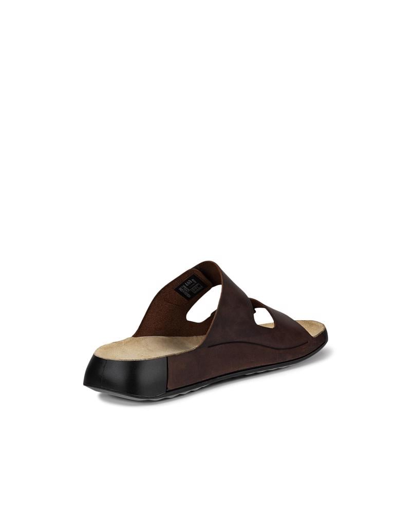Brown ECCO COZMO M 2-STRAP