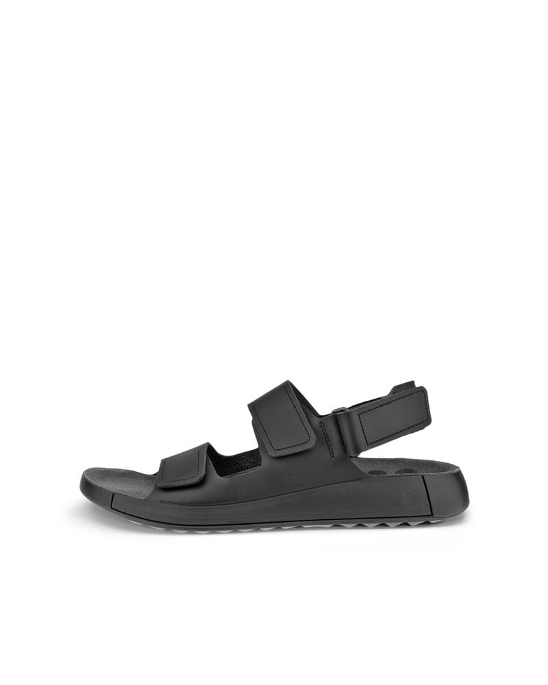 BLACK ECCO COZMO M 3-STRAP
