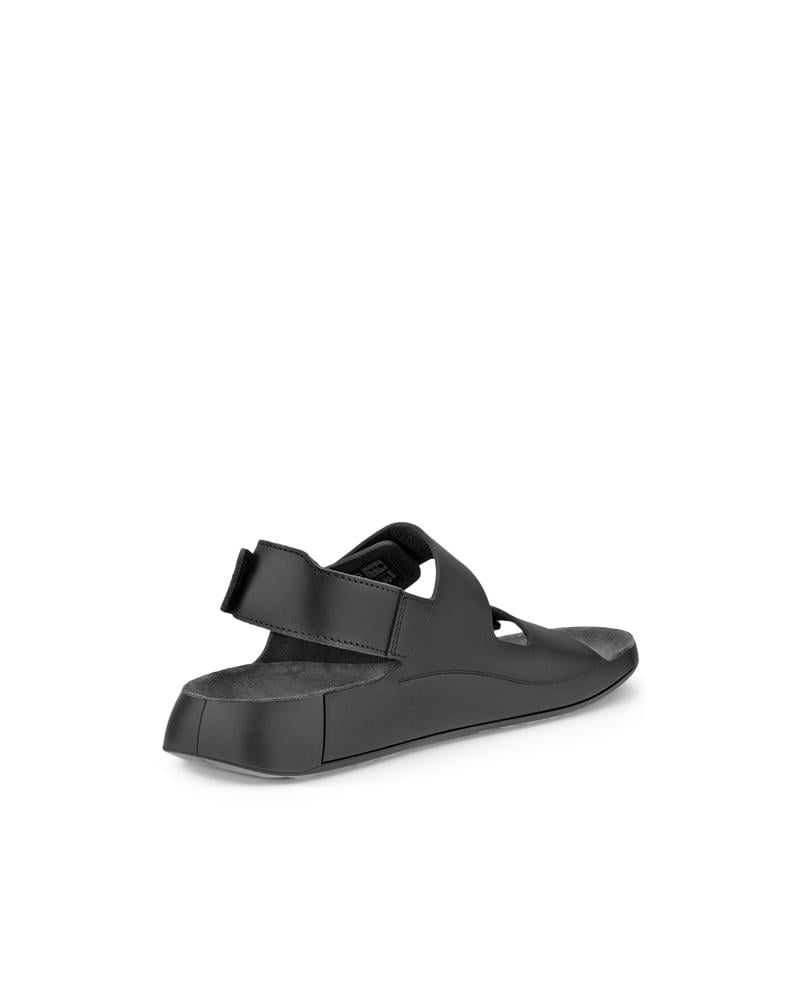 BLACK ECCO COZMO M 3-STRAP