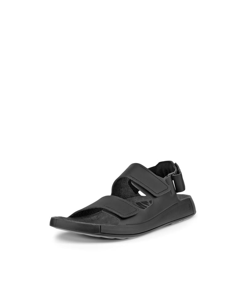 BLACK ECCO COZMO M 3-STRAP
