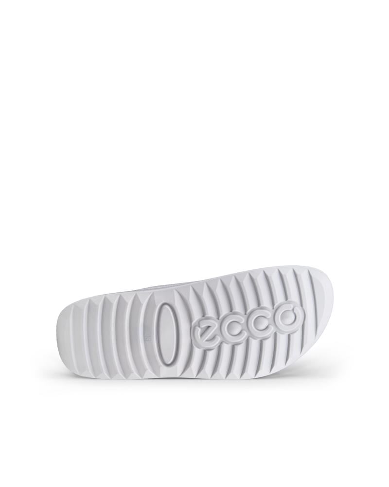 Grey ECCO Cozmo M Padded Slide LEA