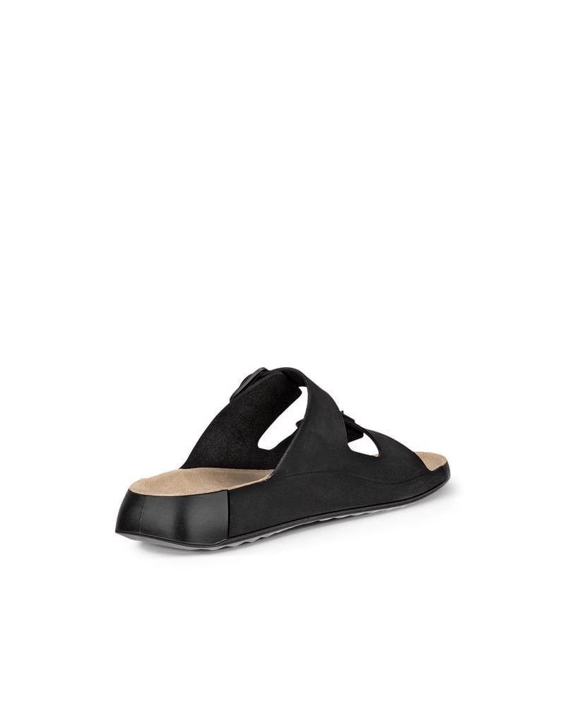 BLACK ECCO COZMO M CASUAL BUCKLE