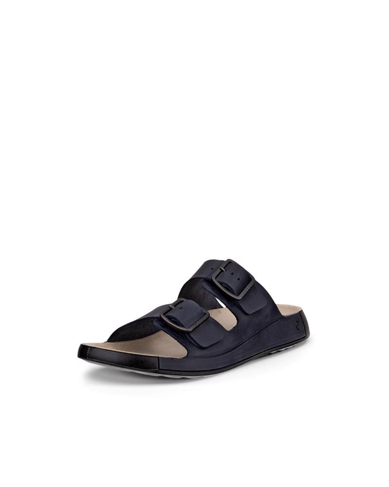 BLUE ECCO COZMO M CASUAL BUCKLE