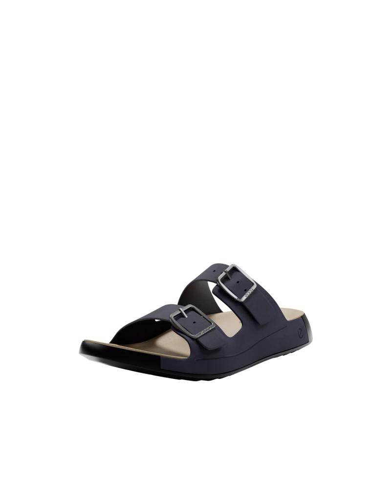 BLUE ECCO COZMO M CASUAL BUCKLE
