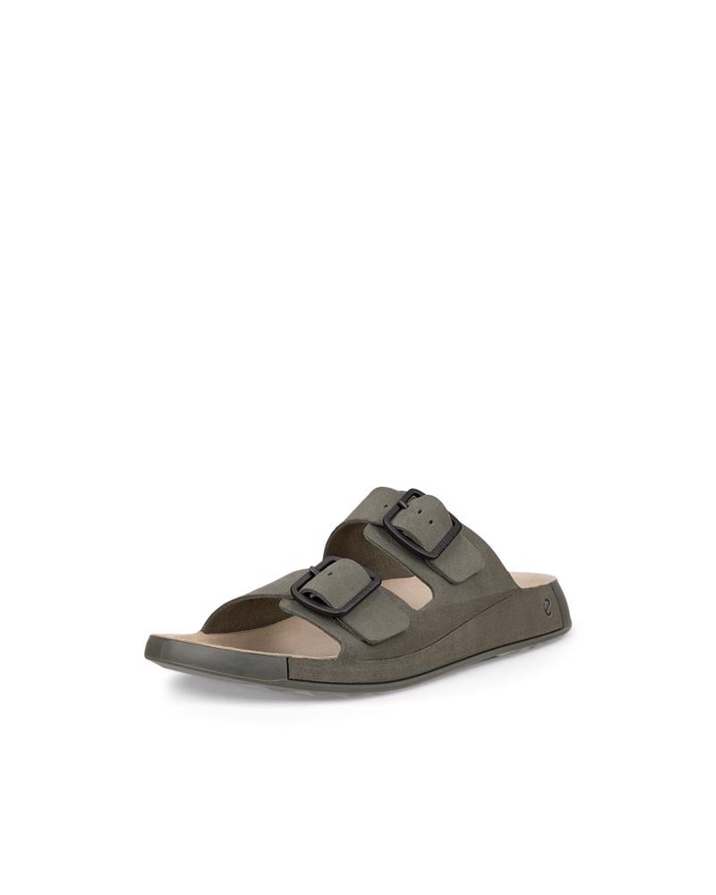 Green ECCO COZMO M CASUAL BUCKLE