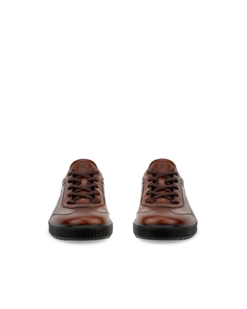 Brown ECCO BYWAY M LACE SHOE