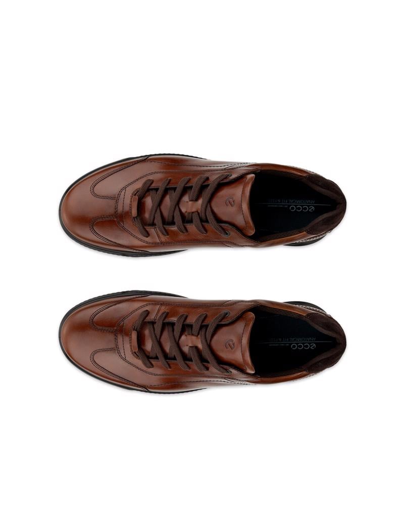 Brown ECCO BYWAY M LACE SHOE