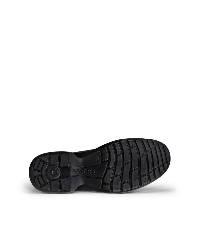 BLACK ECCO TURN M SLIP-ON