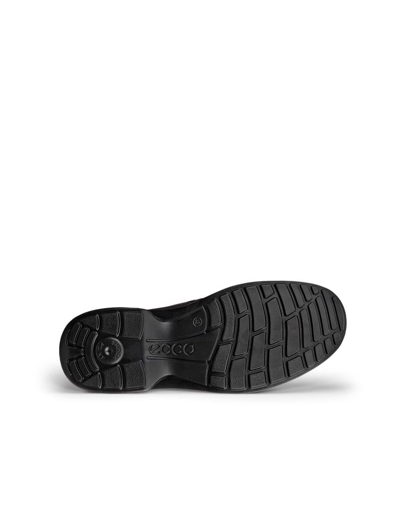BLACK ECCO TURN M MID-CUT BOOT