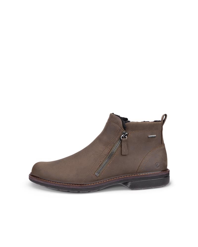 Brown ECCO TURN M BOOT GTX WL