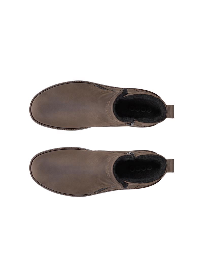 Brown ECCO TURN M BOOT GTX WL