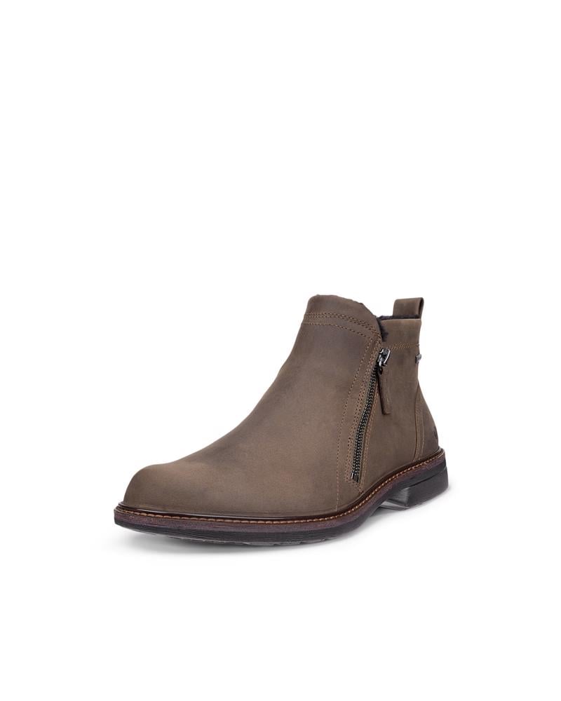 Brown ECCO TURN M BOOT GTX WL