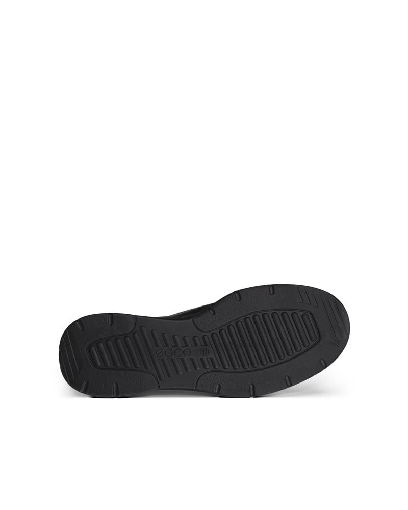 BLACK ECCO IRVING M SLIP-ON