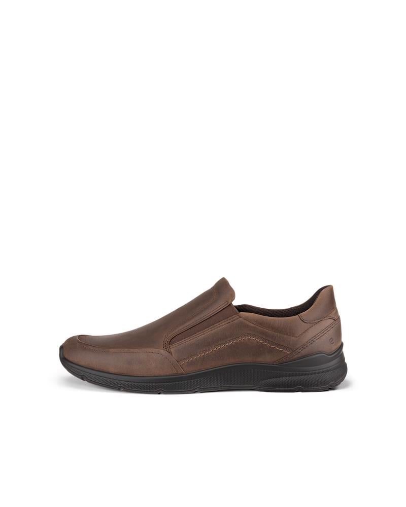 Brown ECCO IRVING M SLIP-ON