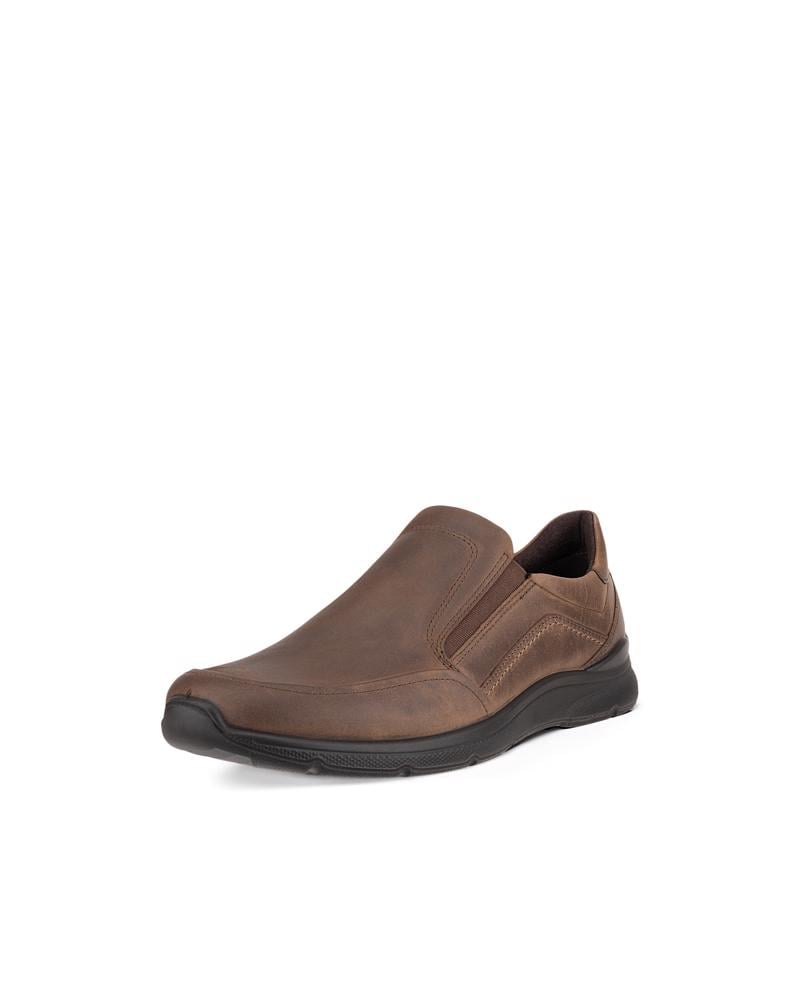 Brown ECCO IRVING M SLIP-ON