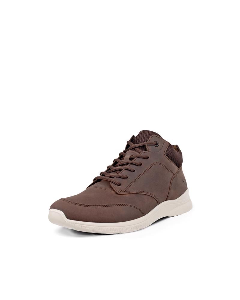 Brown ECCO IRVING M MID-CUT