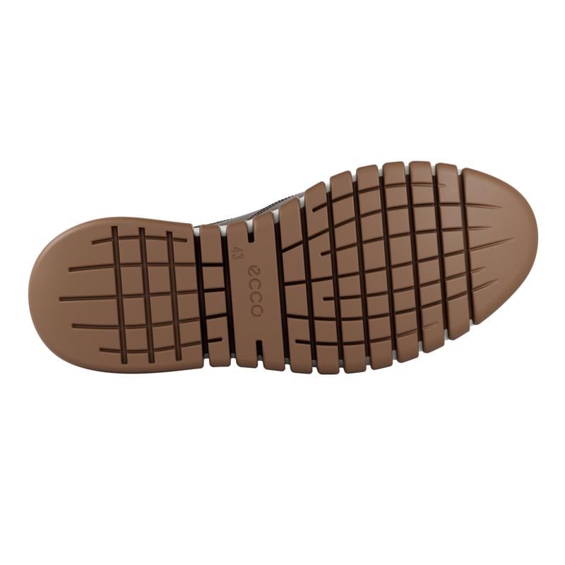 Brown ECCO GRUUV STUDIO M WINGTIP