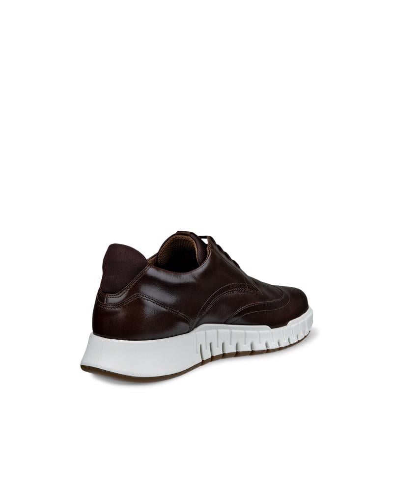 Brown ECCO GRUUV STUDIO M WINGTIP