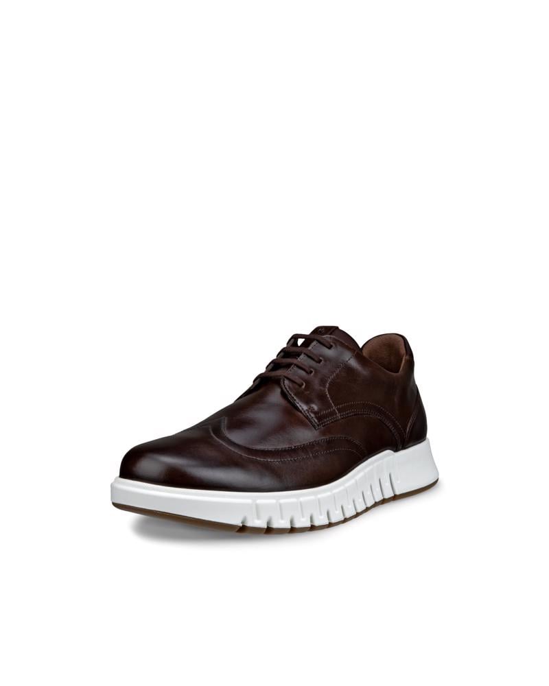 Brown ECCO GRUUV STUDIO M WINGTIP