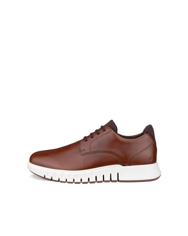 Brown ECCO GRUUV STUDIO M DERBY